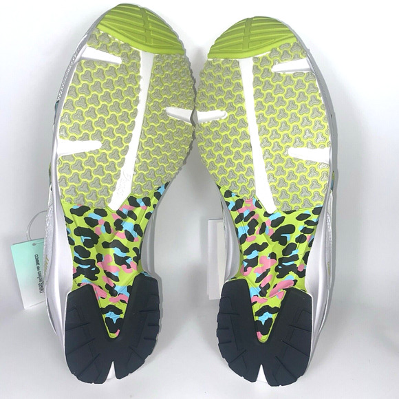 Men SZ 11 Asics Tarther SC "Comme Des Garcons Shirt Pack White Lime" Running - Picture 9 of 13